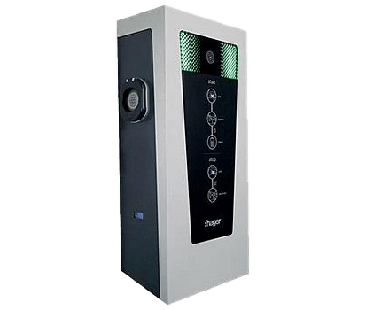 borne recharge Sud Morbihan – borne Hager Witty Park installée par OCEAM (IRVE)